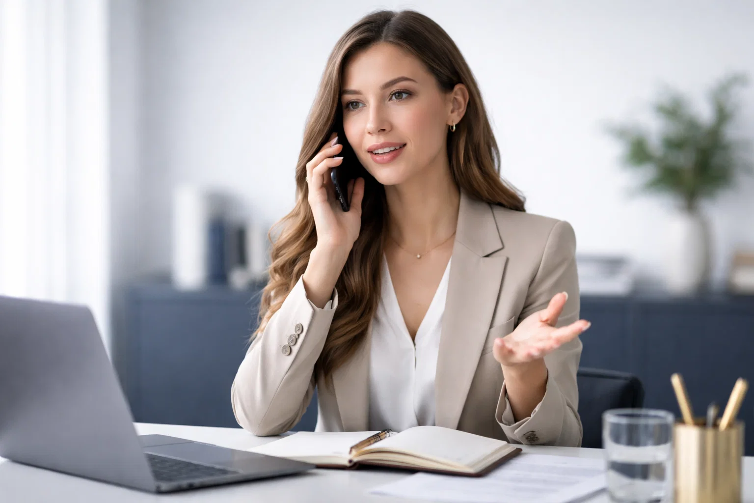 HR занятый работой